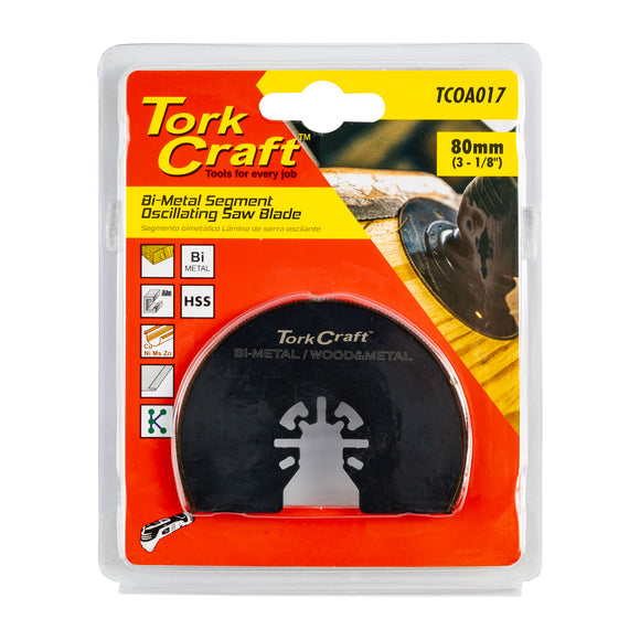Image of a Tork Craft Quick Change Segment Saw Blade 80mm(3-1/8')