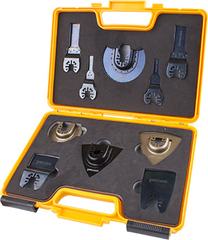 Image of a Tork Craft Quick Change Oscillating All Round Purpose Accessory Set 10pc