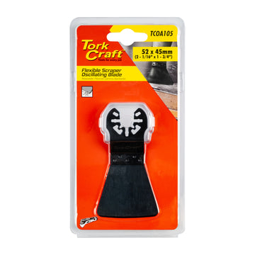Image of a Tork Craft Quick Change Flexible Scraper 52x45mm(2-1/16'x1-3/4')