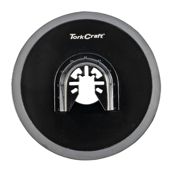 Image of a Tork Craft Quick Change Base & Arbor 115mm Hook And Loop Micro Sanding