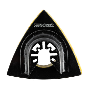 Image of a Tork Craft Quick Change Base & Arbor 80mm Delta Felt  Polishing Pad