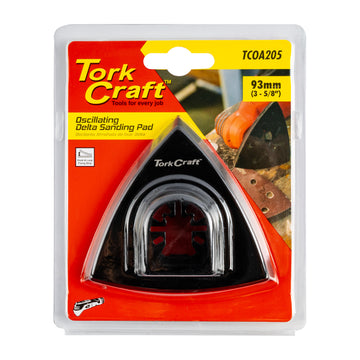Image of a Tork Craft Quick Change Base & Arbor 93mm Hook And Loop Delta Micro