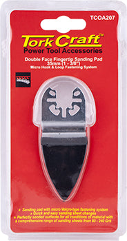 Image of a Tork Craft Quick Change Base & Arbor 35mm Hook And Loop D/f Micro