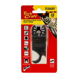 Image of a Tork Craft Oscillating Multi-knife Hook Blade 32mm