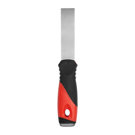 Image of a Tork Craft Putty Knife 25mm Stainless Steel Blade Soft Grip Steel Cap