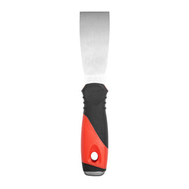Image of a Tork Craft Putty Knife 38mm Stainless Steel Blade Soft Grip Steel Cap