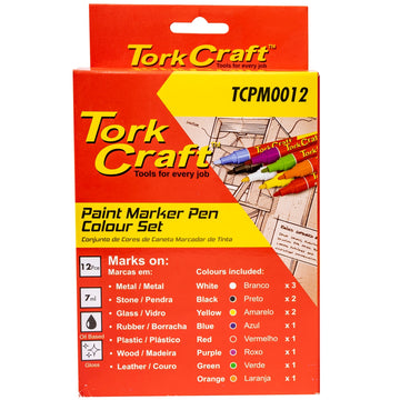 Image of a Tork Craft Paint Marker Pen 12pk