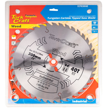 Image of a Tork Craft Blade TCT 300 X 40t 30/1/20 ATB Positive Profesional Industrial