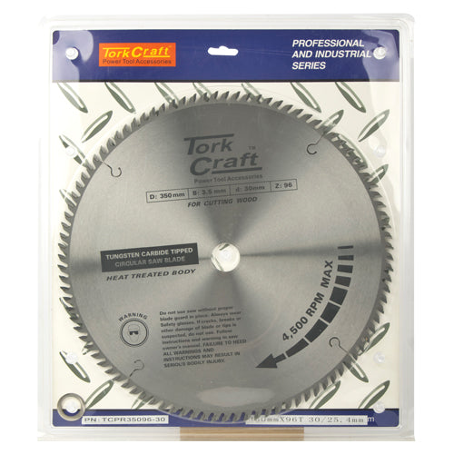 Image of a Tork Craft Blade TCT 350 X 96t 30/1 Profesional Industrial