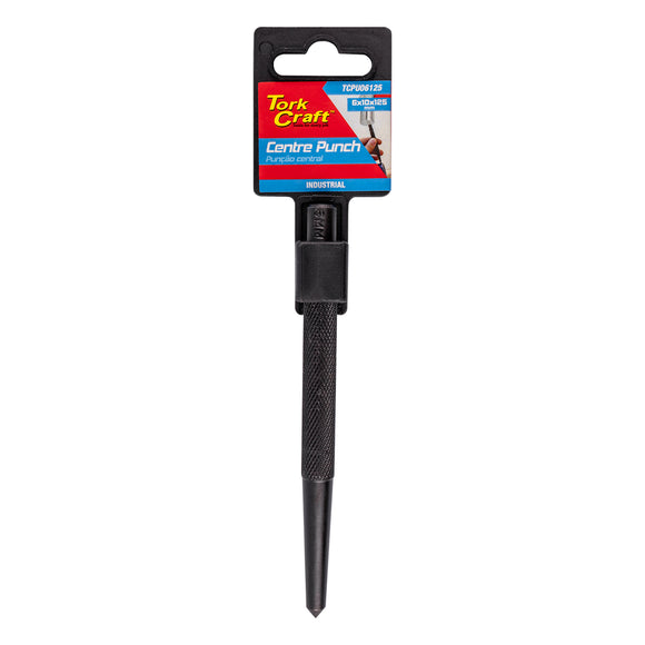 Image of a Tork Craft Centre Punch 6 X10 X125mm (Black Finish)