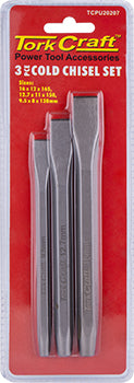 Image of a Tork Craft Tork Craft Cold Chisel 3pc