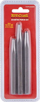 Image of a Tork Craft Tork Craft Center Punch Set 3pc