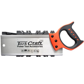 Image of a Tork Craft Back Saw Mitre Box Set Multi Angle 300mm
