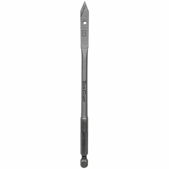 Image of a Tork Craft Spade Bit Pro Series 8mm X 150mm