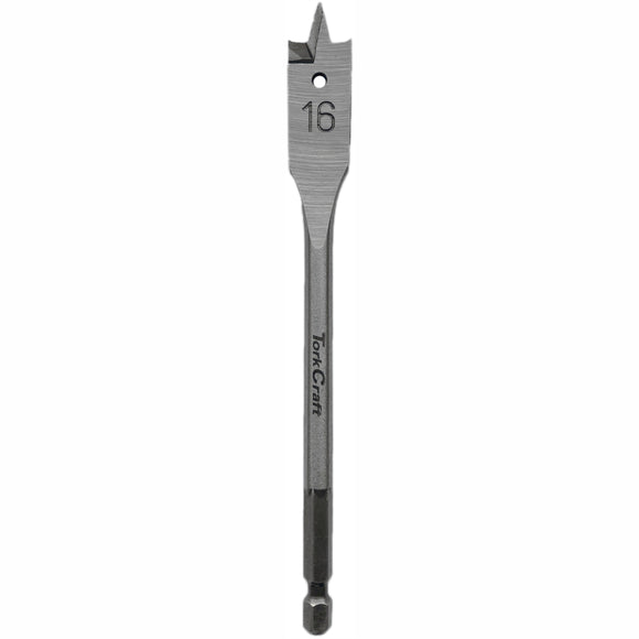 Image of a Tork Craft Spade Bit Pro Series 16mm X 150mm