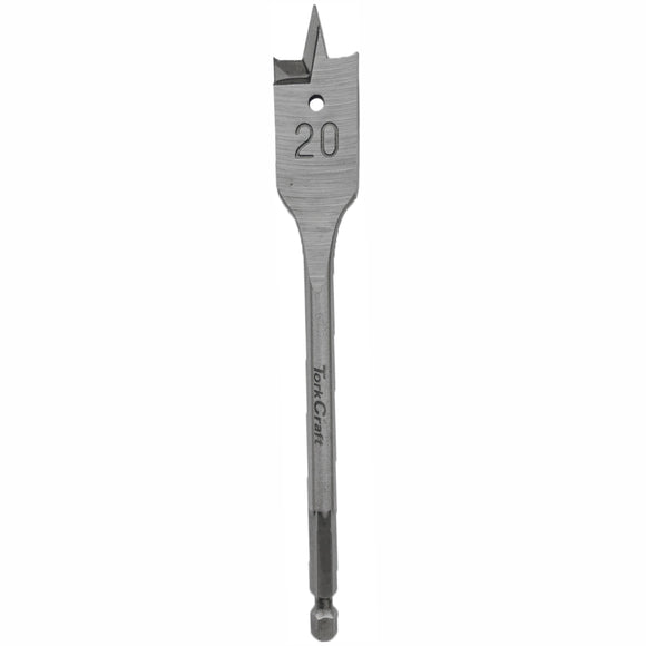 Image of a Tork Craft Spade Bit Pro Series 20mm X 150mm
