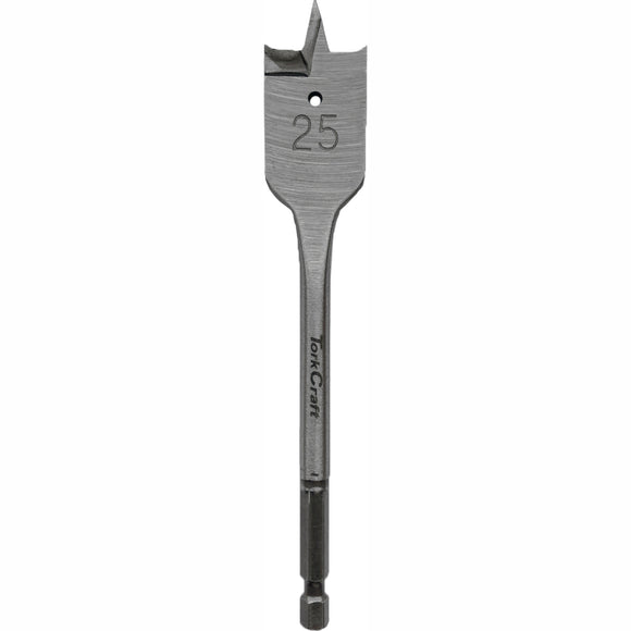 Image of a Tork Craft Spade Bit Pro Series 25mm X 150mm