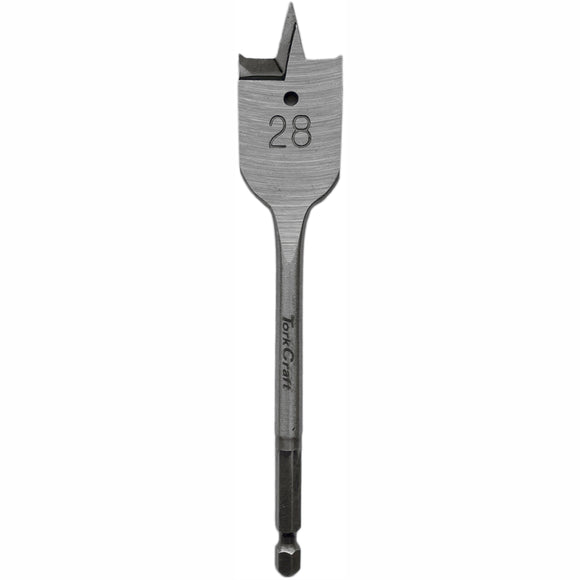 Image of a Tork Craft Spade Bit Pro Series 28mm X 150mm