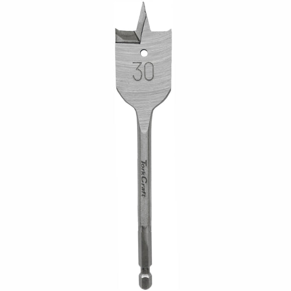 Image of a Tork Craft Spade Bit Pro Series 30mm X 150mm