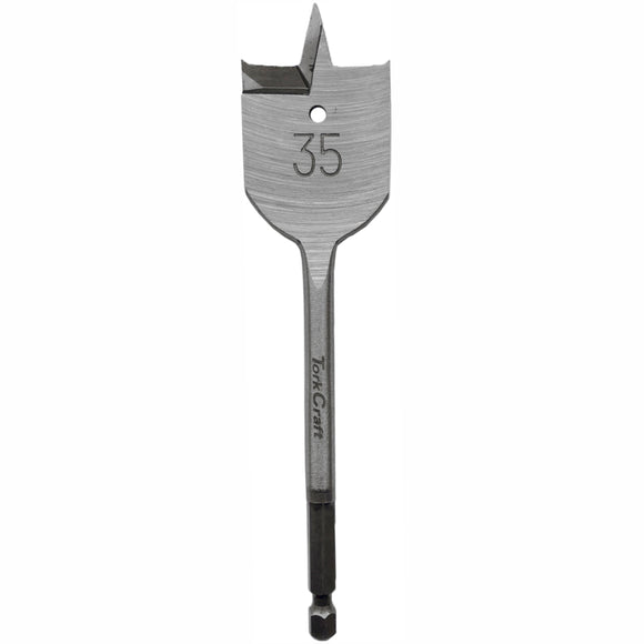 Image of a Tork Craft Spade Bit Pro Series 35mm X 150mm