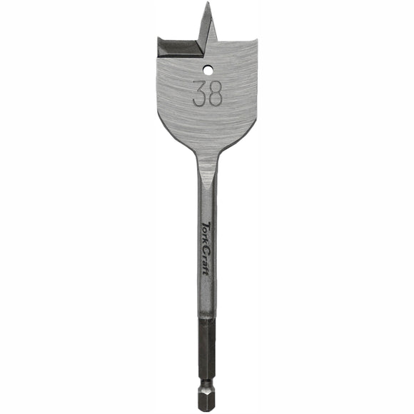 Image of a Tork Craft Spade Bit Pro Series 38mm X 150mm