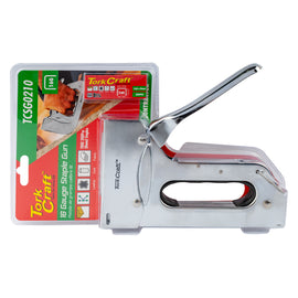 Image of a Tork Craft Staple Gun 16g 8-12mm H/duty T50 With 200pc 1.2mmx8mm Staples