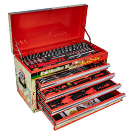Image of a Tork Craft Top Tool Box 254pc 4 Drawer 660x310x380mm Pro Tool Box Bakkies Xl