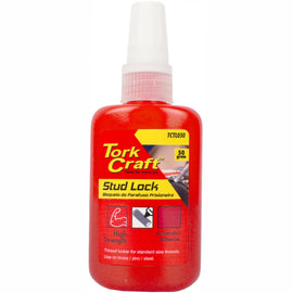 Image of a Tork Craft Stud Lock High Strength For Std Sized Threads - Red - 50g