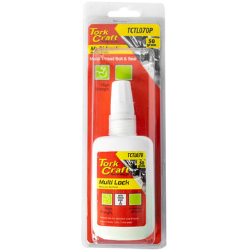 Image of a Tork Craft Multi Metal Lock High Strength Bond & Sealing 50g Blister Card