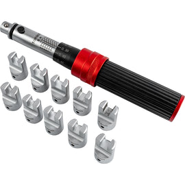 Image of a Tork Craft Torque Wrench Set Spoke 11pcs With 160mm