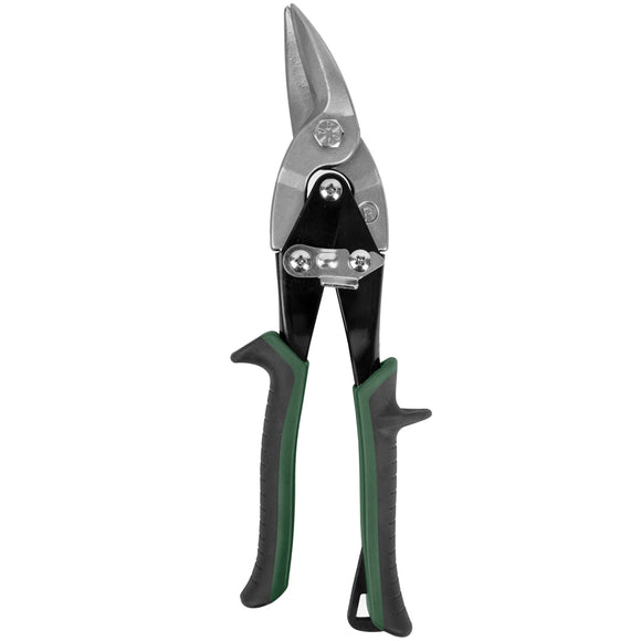 Image of a Tork Craft Tin Snip 260mm Right & Straight Cut Green