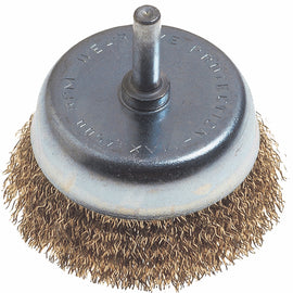 Image of a Tork Craft Wire Cup Brush 63mm X 6mm Shaft Blister