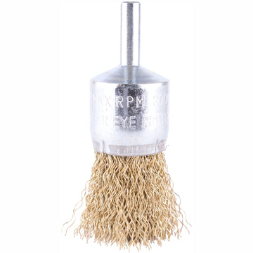 Image of a Tork Craft Wire End Brush High Speed 24mm X 6mm Shaft