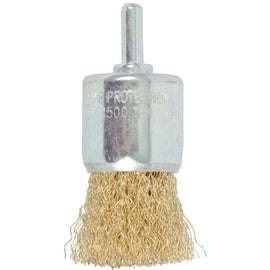 Image of a Tork Craft Wire End Brush 30mm X 6mm Shaft Blister