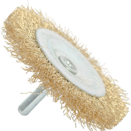 Image of a Tork Craft Wire Wheel Brush 50mm X 6mm Shaft