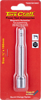 Image of a Tork Craft Nutsetter Magnetic 3/8'x 100mm 