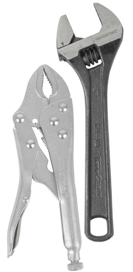 Image of a Tork Craft Plier Locking 170mm TC570170 + Shifting Spanner 150mm TC52006