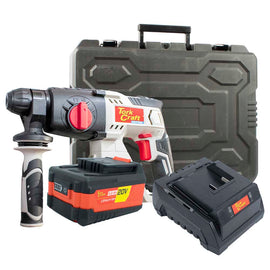 Image of a Tork Craft Rot.hammer SDS 20v TC20190 + Std. Charger. & 4.0Ah Battery