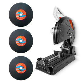 Image of a Tork Craft Cut-off Saw 2700w 355mm + 3 X 350mm Abrasive Cutting Discs TCCS0355 ABR350S