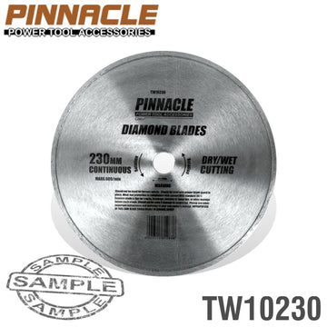 Image of a DIAMOND BLADE CONT.RIM 230X22.22MM PINNACLE