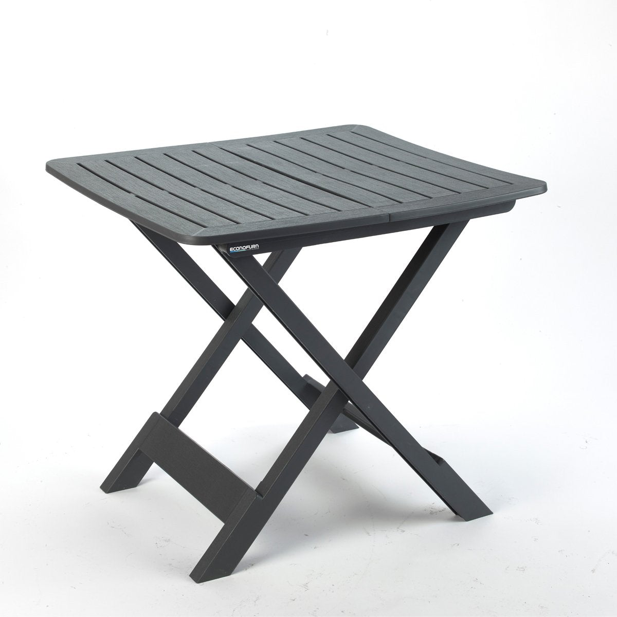Image of a ECONOFURN Tevere Folding Patio Table Anthracite 1