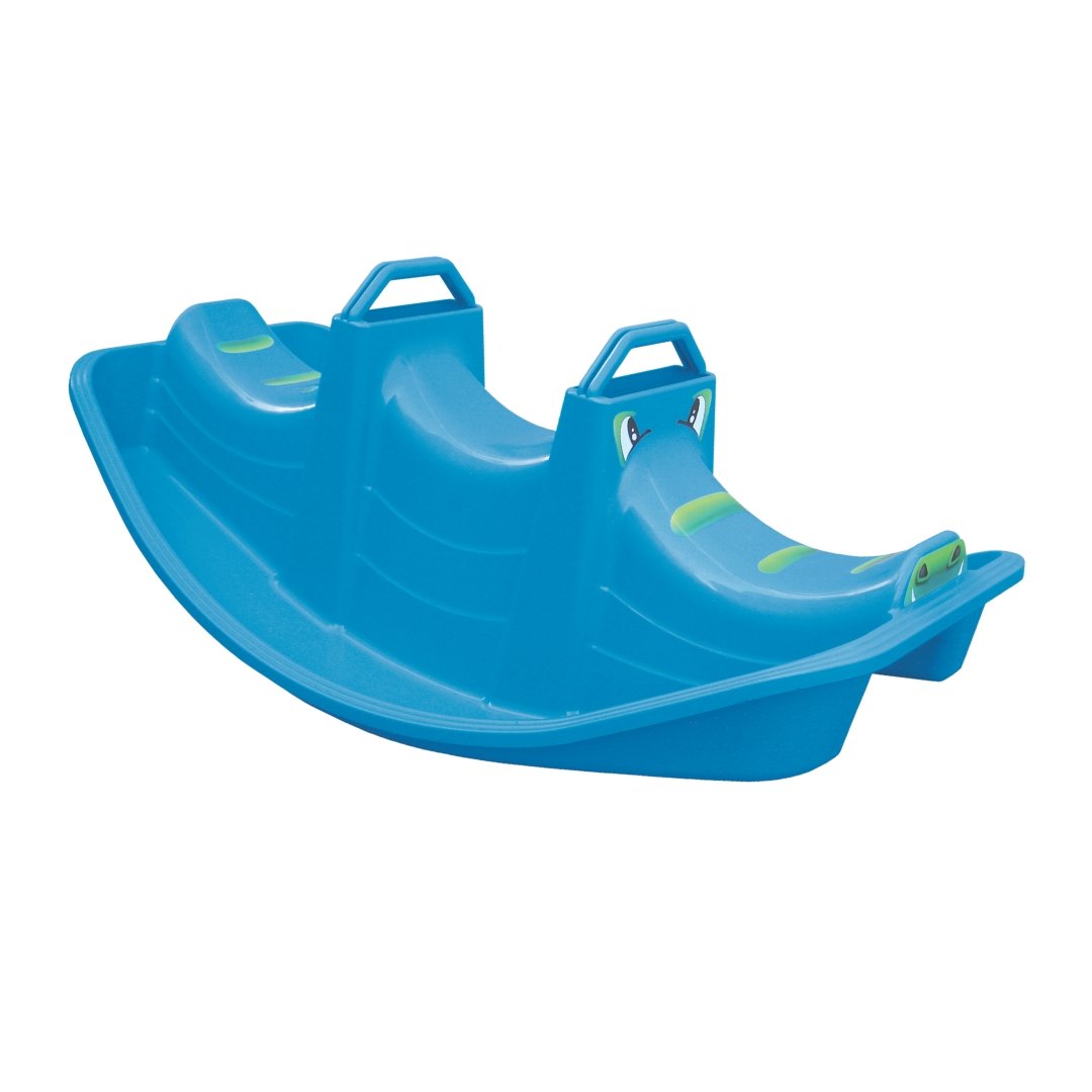 Image of a ECONOFURN Trixy Rocking Horse/Seesaw - Blue 1