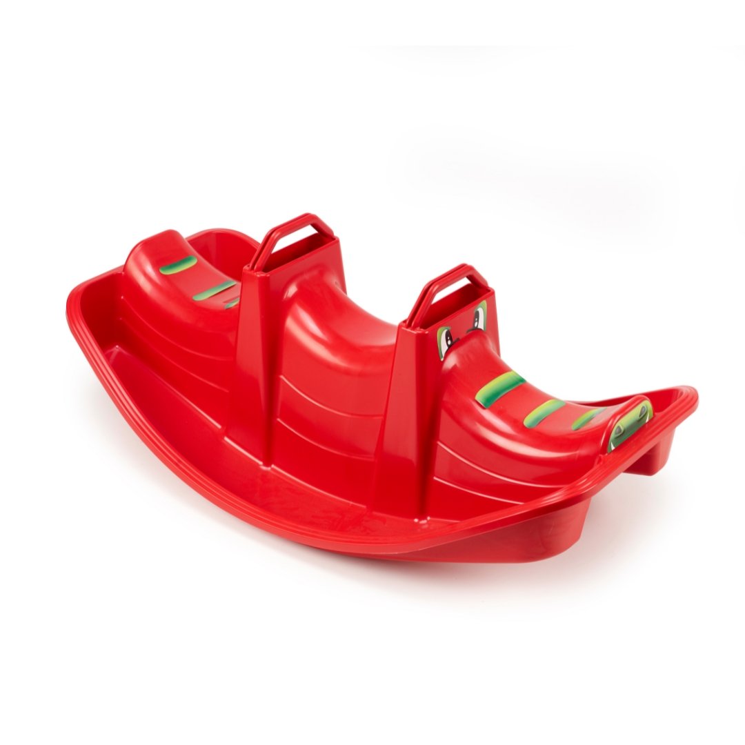 Image of a ECONOFURN Trixy Rocking Horse/Seesaw - Red 1