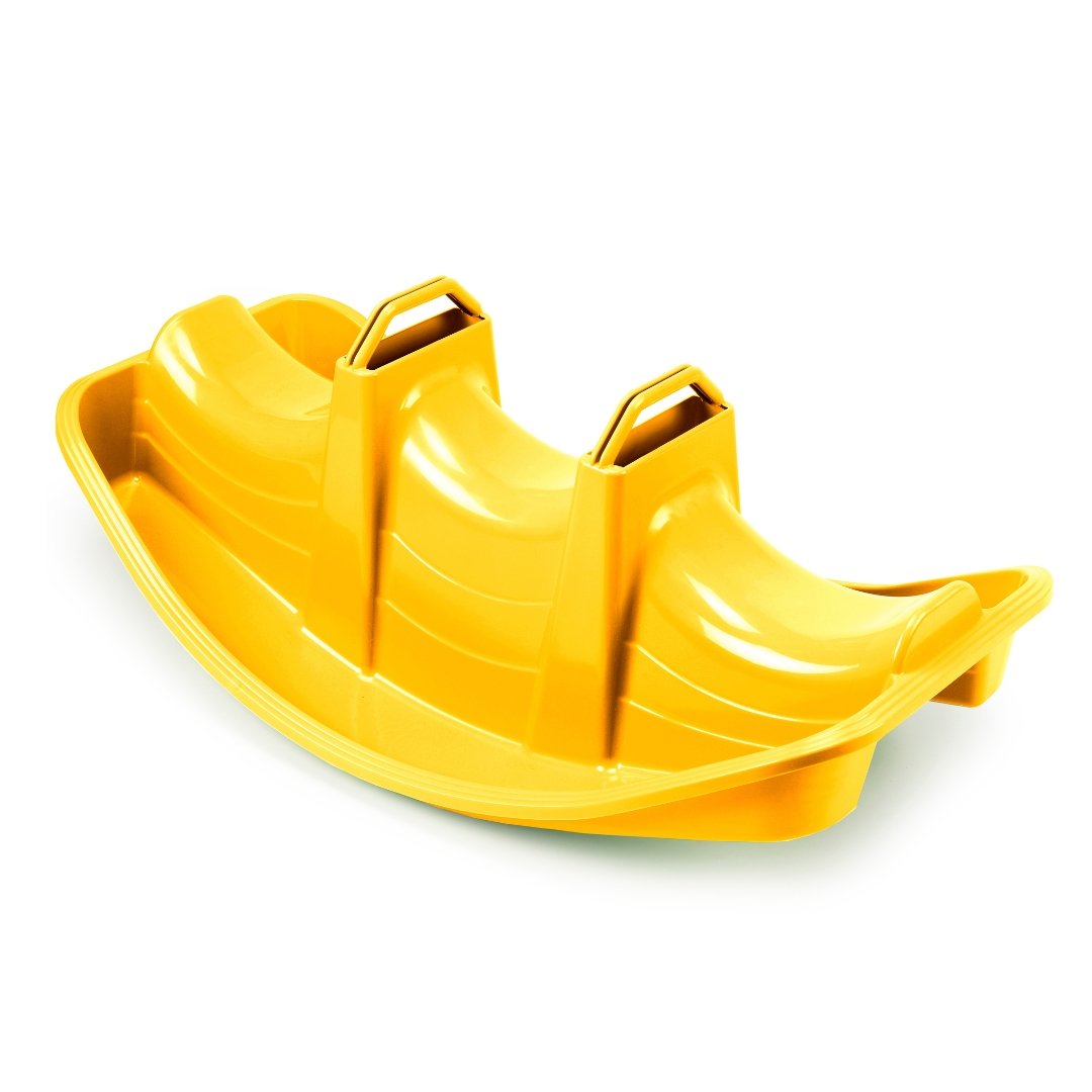 Image of a ECONOFURN Trixy Rocking Horse/Seesaw - Yellow 1