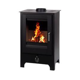 Image of a ECONOFIRE Vittoria S closed combustion wood fireplace 7.1kW 1