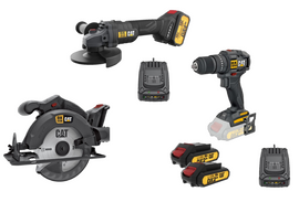 CAT 3 Pce Power Tool Combo Set