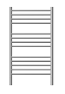 Jeeves Heated Towel Rail Classic C 400 Straight 915 x 400 x 118-1