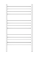 Jeeves Heated Towel Rail Classic C 620 Straight 915 x 620 x 118-4
