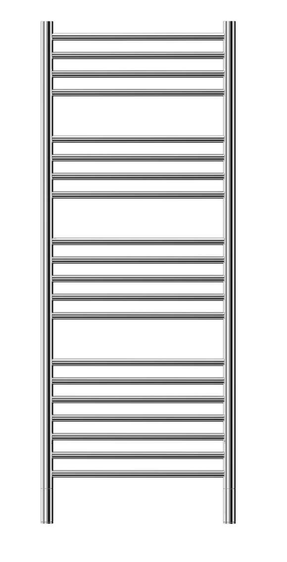 Jeeves Heated Towel Rail Classic D 520 Curved 1340 x 520 x 160