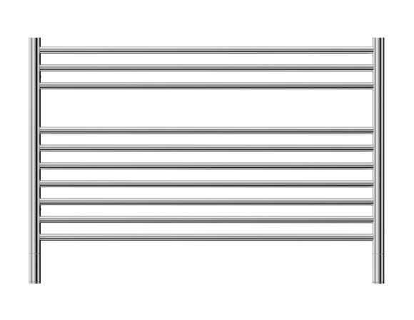 Jeeves Heated Towel Rail Classic K 1200 Straight 690 x 1200 x 118